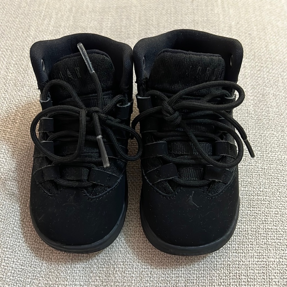 Nike Jordan Baby All Black Sneakers 6c